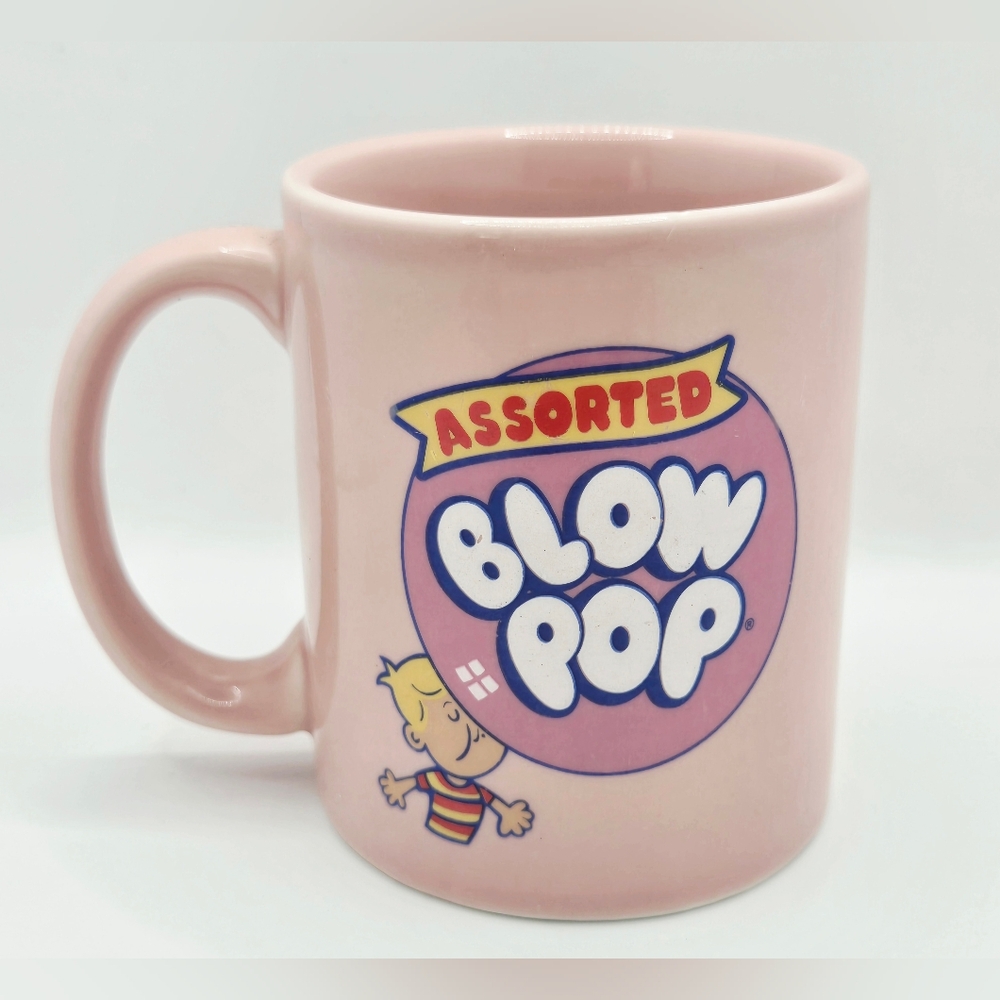 Blow Pop Bubblegum Mug Pink Coffee Cup Bubble Gum 2007